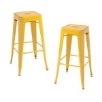 Packs Taburetes Altos - Pack 2 Taburetes Torix Altos - Amarillo