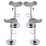 Packs Taburetes Altos - Pack 4 Taburetes Rox - Gris