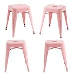 Packs Taburetes Pequeños - Pack 4 Taburetes Torix Pequeños - Rosa