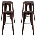 Packs Taburetes Altos - Pack 4 Taburetes Torix Vintage - Cobre vintage