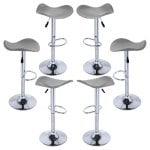 Packs Taburetes Altos - Pack 6 Taburetes Rox - Gris