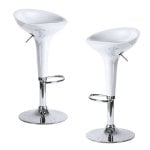 Packs Taburetes Altos - Pack 2 Taburetes Madison - Blanco