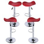 Packs Taburetes Altos - Pack 4 Taburetes Rox - Rojo