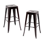 Packs Taburetes Altos - Pack 2 Taburetes Torix Altos - Marrón