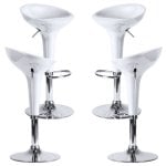 Packs Taburetes Altos - Pack 4 Taburetes Madison - Blanco