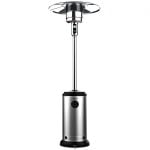 Gasheizer Cecotec ReadyWarm 8800 Outdoor Microclimate 14000W Edelstahl Thermostat Räder