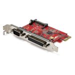 Placa PCIe StarTech com Porta Série e Paralela