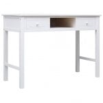 Bureau en bois blanc VidaXL