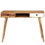 Scrivania VidaXL in legno massello di sheesham