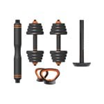 Kit Xiaomi Fed di manubri da 30Kg + barra + pesi Kit Xiaomi Fed di manubri da 30Kg + barra + pesi