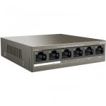 Tenda TEF1106P-4-63W Switch Ethernet PoE 6 porte 10/100Mbps 63W
