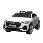 Homcom Coche Eléctrico Infantil Audi E-Tron 12V Blanco