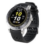Asus VivoWatch 5 Bluetooth GPS 47mm LCD Schwarz Orange Wasserdicht 5ATM SpO2 Pulsometer Schlafanalyse