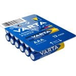 Varta Long Life Pack Piles alcalines AAA 12 unités