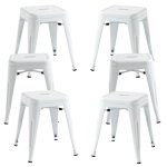 Packs Taburetes Pequeños - Pack 6 Taburetes Torix Pequeños - Blanco