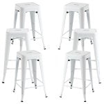 Packs Taburetes Bajos - Pack 6 Taburetes Torix Bajos - Blanco
