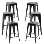 Packs Taburetes Bajos - Pack 6 Taburetes Torix Bajos - Negro