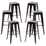 Packs Taburetes Altos - Pack 6 Taburetes Torix Altos - Marrón