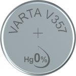 Bateria de botão de óxido de prata Varta V357 1,55V
