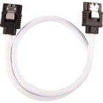 Cavo SATA schermato Premium Corsair 6 Gbps 30 cm bianco