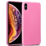 Cool Funda Silicona Rosa para iPhone XS Max