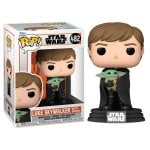 Funko Pop Star Wars il mandaloriano Luke Skywalker con Grogu
