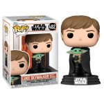 Figur Funko Pop Star Wars The Mandalorian Luke Skywalker with Grogu