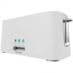 Torradeira Cecotec Toast&Taste 16000 Extra Doble White 1630W 2 Ranhuras 4 Fatias