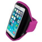 Coole universelle Neopren-Sporthülle in Pink für Smartphones 6"-6,7" Coole universelle Neopren-Sporthülle in Pink für Smartphones 6"-6,7"