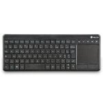 NGS TV Warrior Teclado Sem Fios Touchpad Preto