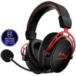 HyperX Cloud Alpha Wireless Auriculares Gaming Inalámbricos PC Negro/Rojo