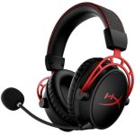 HyperX Cloud Alpha Wireless Auriculares Gaming Inalámbricos PC Negro/Rojo