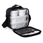 TATAY Urban Food Borsa termica per alimenti casual 3L con contenitori Nera TATAY Urban Food Borsa termica per alimenti casual 3L con contenitori Nera