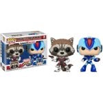 Funko Pop Games Pack Rocket Vs Mega Man X Marvel Vs Capcom Infinite 2