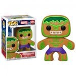 Funko Pop Marvel Biscuit au pain d'épice de Noël Hulk