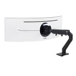 Ergotron HX Series 45-647-224 supporto da tavolo per Tv a schermo piatto 124,5 cm (49") Nero Scrivania