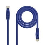 Nanocable Netzwerkkabel RJ45 LSZH Cat.6A UTP AWG24 0,5m Blau
