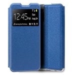 Étui à rabat bleu uni cool pour Xiaomi Redmi Note 11 Pro Plus 5G
