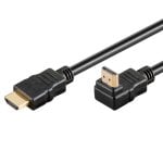 Cooles abgewinkeltes HDMI-Kabel V1.4 Ultra 4K, Stecker/Stecker, 1,5 m