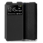 Cool Funda Flip Cover Liso Negro para Realme C11 2021