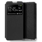Custodia Flip Cover nera liscia e fresca per Xiaomi Mi 10/Mi 10 Pro