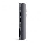 Satechi ST-CMBPM Hub Adaptador USB-C Multipuertos Gris Espacial Satechi ST-CMBPM Hub Adaptador USB-C Multipuertos Gris Espacial