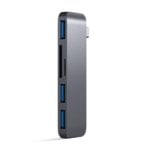 Adaptateur hub multiport USB-C Satechi ST-TCUHM Gris