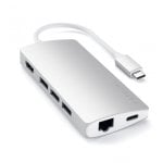 Satechi ST-TCMA2S Adaptador USB-C Multiportas Prateado