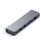 Satechi ST-UCPHMX Hub Adaptador Pro Max Tipo C Thunderbolt Ethernet Prateado