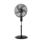 Hyundai HYVPLUXN4 Ventilador de Pie 5 Aspas 40cm Negro
