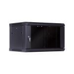 MicroConnect Wand-Rack-Schrank 19" 15U 450mm Schwarz