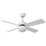 Ventilatore da soffitto Fabrilamp Sofia con luce e telecomando Bianco