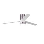 Fabrilamp Teo Ventilador de Techo con Mando y Temporizador Blanco