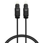 Cavo audio digitale in fibra ottica OcioDual Toslink 5 m Nero